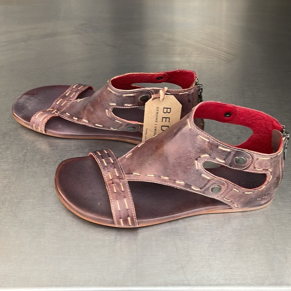LAST PAIR! Host Pick! Bed Stu “Soto” leather sandals. New in box from Sundance. - Picture 6 of 8